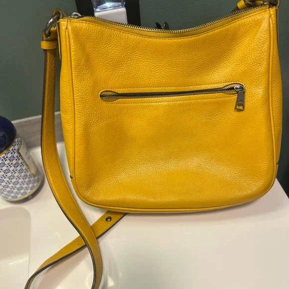 Coach Vibrant Yellow Crossbody Bag - Picture 2 of 5